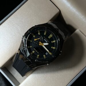 جیشاک قاب الماسی مشکی عدد طلایی